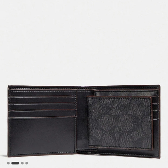 3 In 1 Wallet In Signature Canvas - Picture 2 of 8